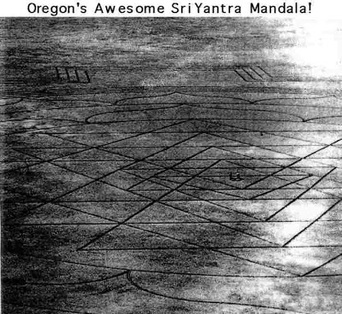 Oregon's Sri Yantra Carving